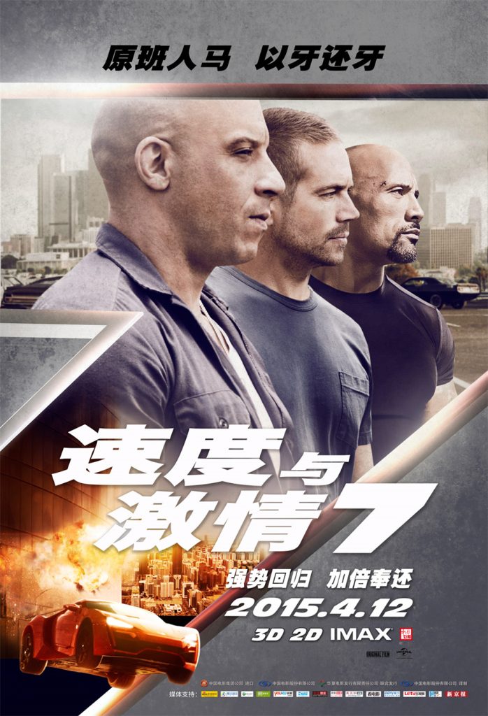 速度与激情7 Furious 7 (2015) 电影4k资源下载