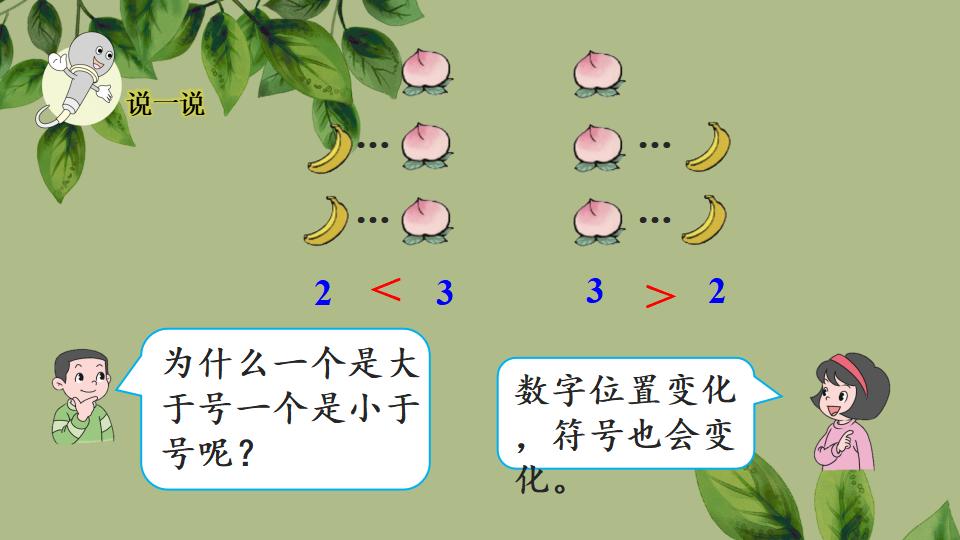 一年级上册数学资料比大小PPT课件（2024年秋人教版）共28页