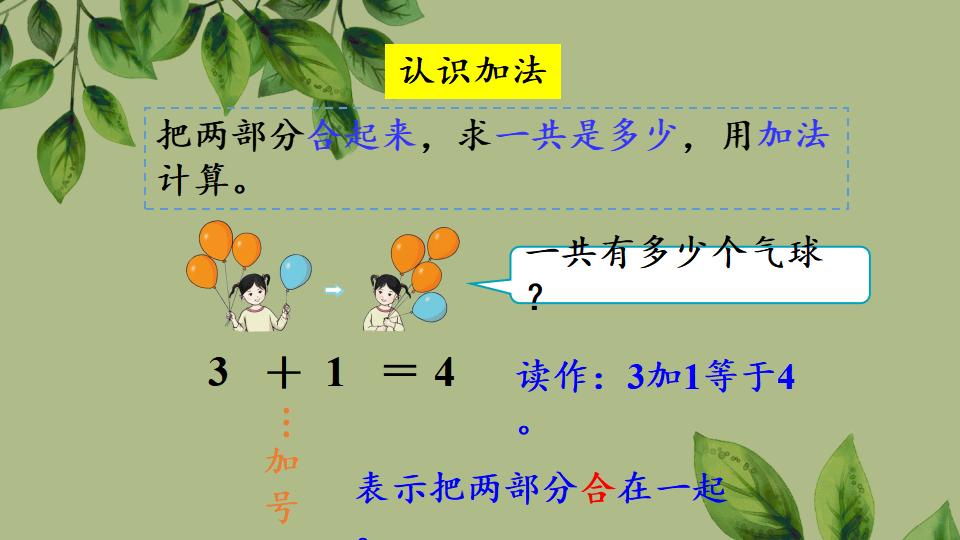 一年级上册数学资料《5以内数的认识练一练》PPT课件（2024年秋人教版）共24页