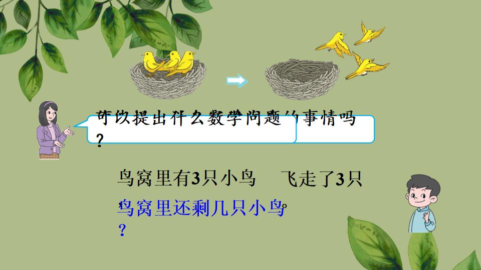 一年级上册数学资料《0的认识和加、减法》PPT课件（2024年秋人教版）共43页