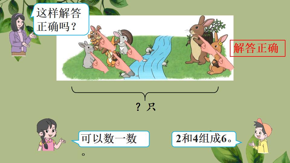 一年级上册数学资料《用加法解决问题》PPT课件（2024年秋人教版）共31页