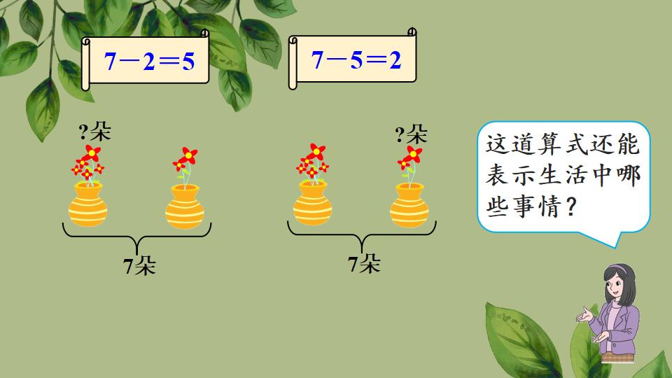 一年级上册数学资料《用减法解决问题》PPT课件（2024年秋人教版）共36页