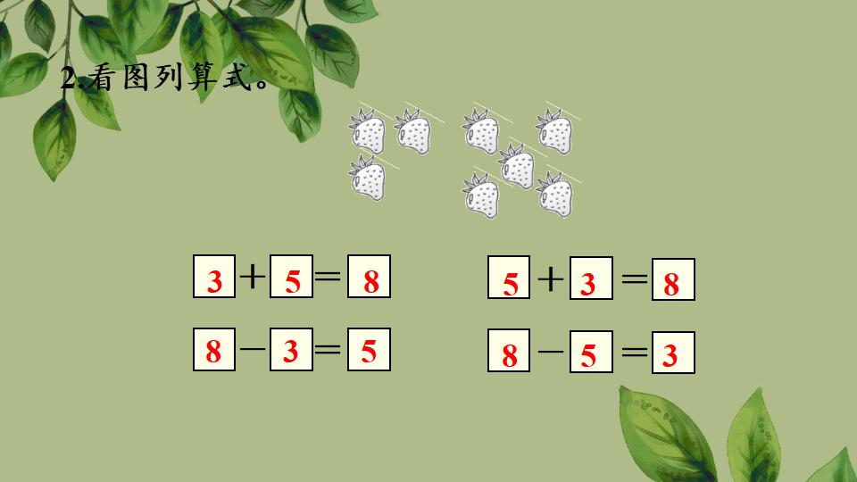 一年级上册数学资料《8和9的加、减法》PPT课件（2024年秋人教版）共27页