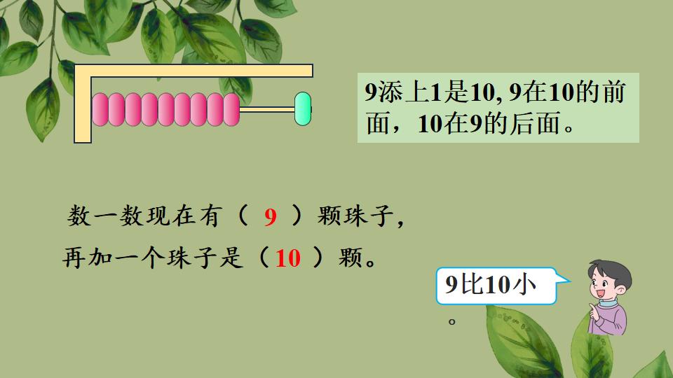 一年级上册数学资料《10的认识》PPT课件（2024年人教版）共37页