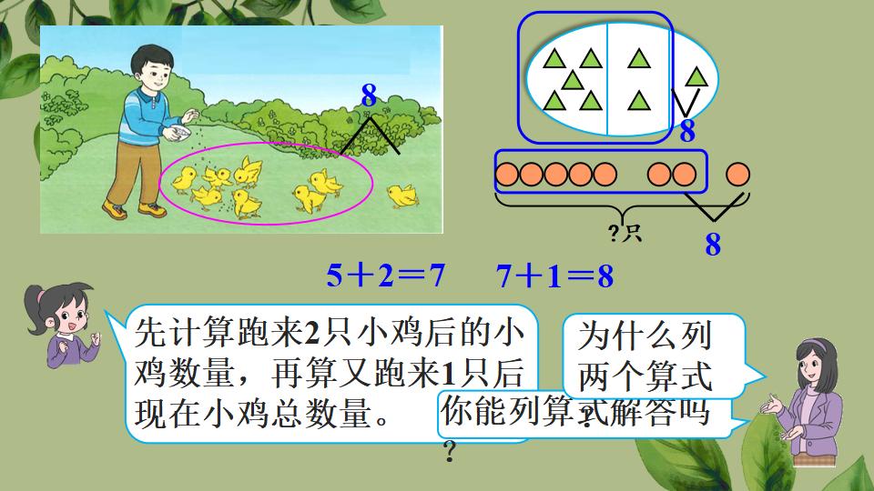 一年级上册数学资料《连加、连减》PPT课件（2024年秋人教版）共31页