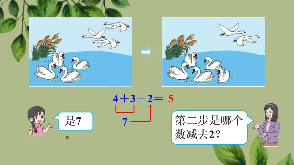 一年级上册数学资料《加、减混合》PPT课件（2024年秋人教版）共33页