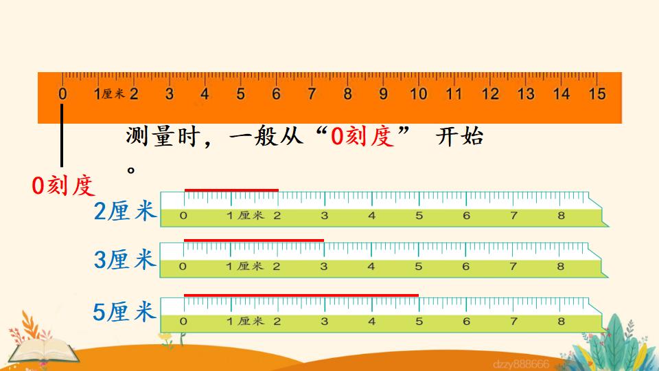 二年级上册数学资料《认 识 厘 米》PPT课件（2024年）共31页