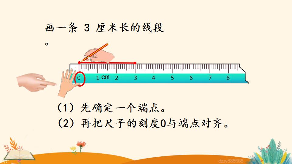 二年级上册数学资料《认识线段及画法》PPT课件（2024年）共23页