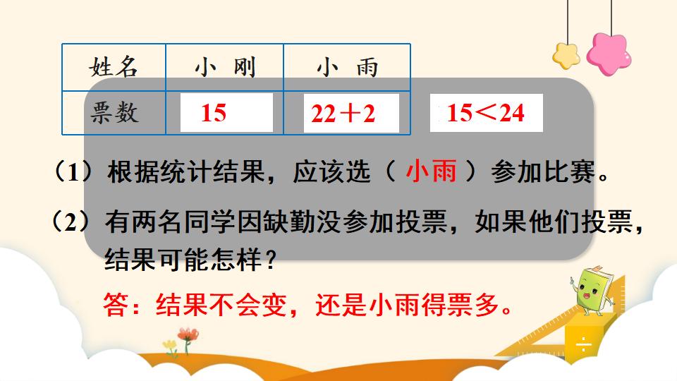 二年级下册数学资料《数据收集和整理（2）》PPT课件（2024年）共10页