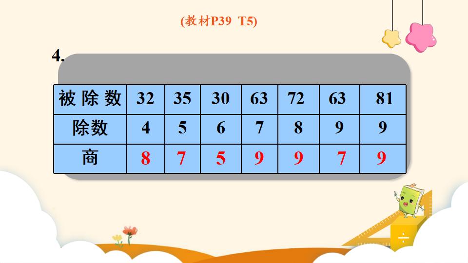 二年级下册数学资料《用9的乘法口诀求商》PPT课件（2024年）共10页