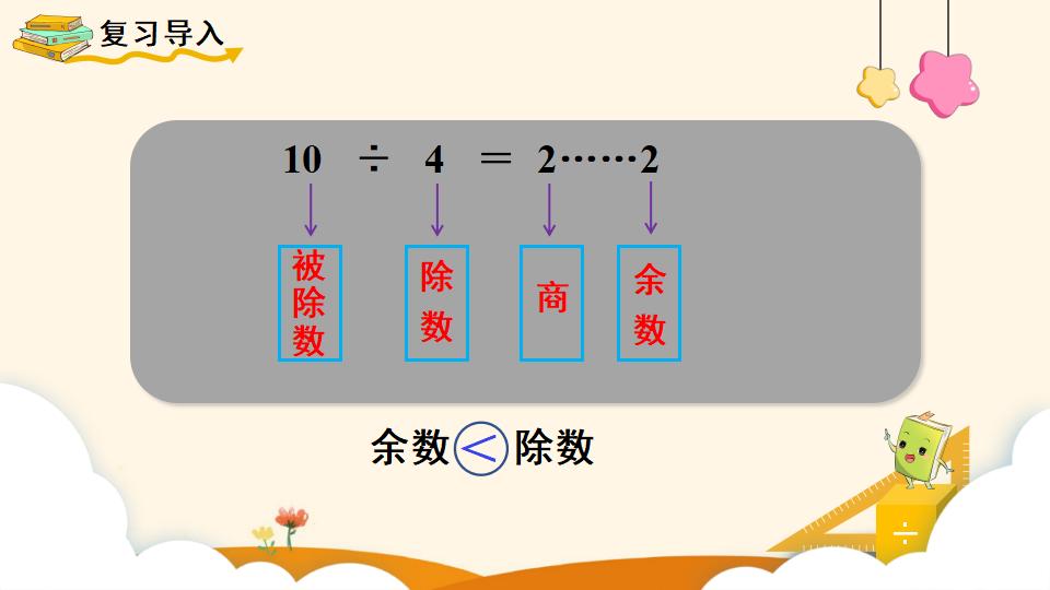 二年级下册数学资料《认识除法竖式》PPT课件（2024年）共11页