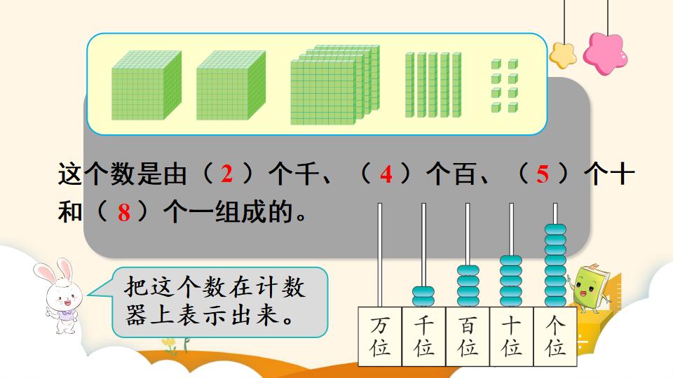 二年级下册数学资料《10000以内数的认识》PPT课件（2024年）共17页