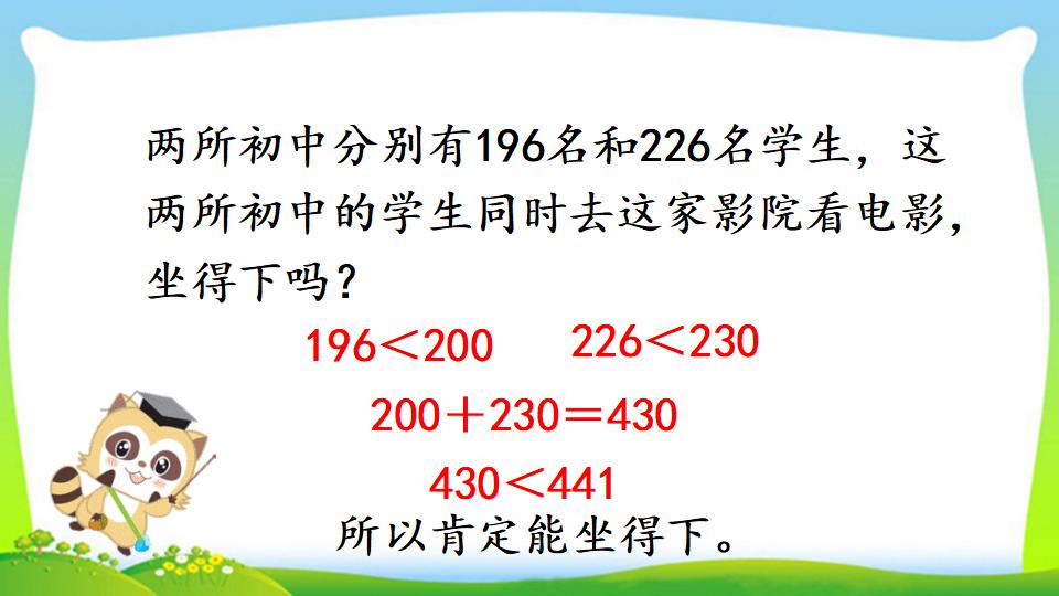 三年级上册数学资料《用估算解决问题》PPT课件（2024年）共15页