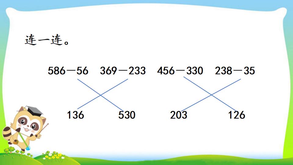 三年级上册数学资料《三位数减三位数（1）》PPT课件（2024年）共20页