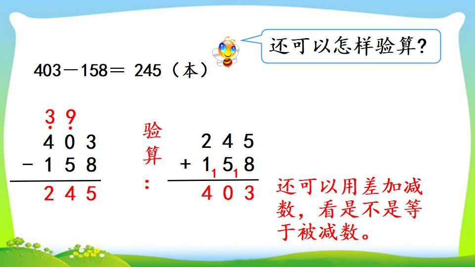 三年级上册数学资料《三位数减三位数（2））》PPT课件（2024年）共17页