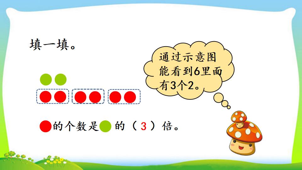 三年级上册数学资料《求一个数是另一个数的几倍》PPT课件（2024年）共13页