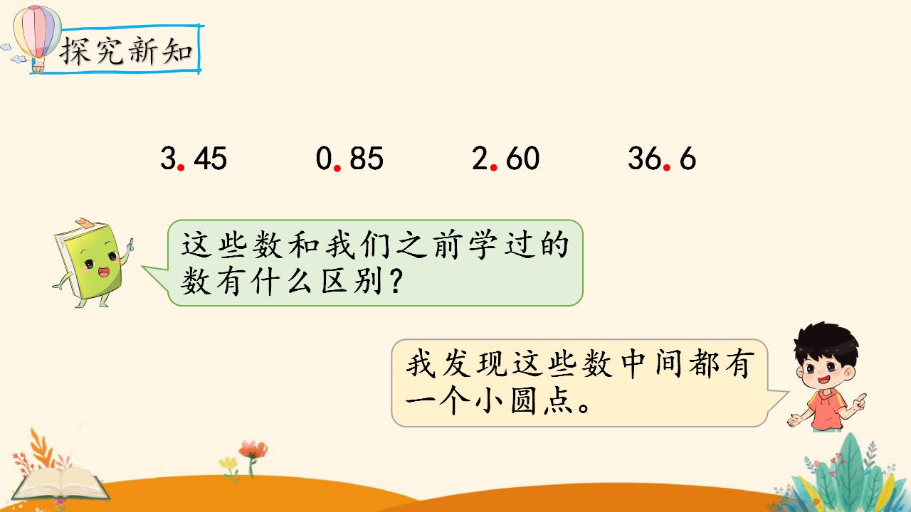 三年级下册数学资料《认识小数》PPT课件（2024年人教版）共16页