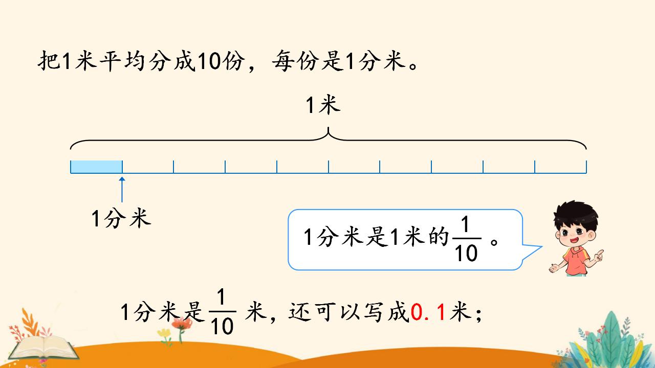 三年级下册数学资料《认识小数》PPT课件（2024年人教版）共16页