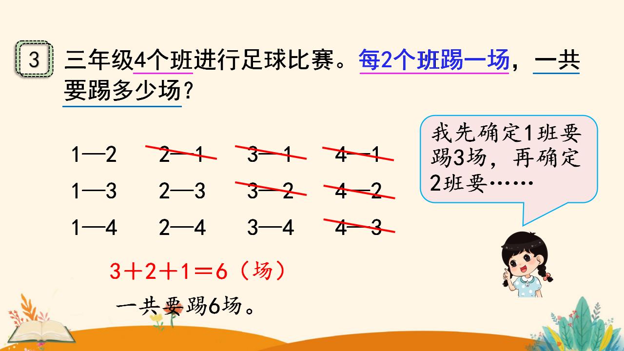 三年级下册数学资料《搭配（3）》PPT课件（2024年人教版）共13页