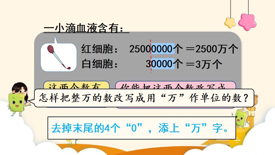 四年级上册数学资料《亿以内数的改写》PPT课件（2024年）共13页