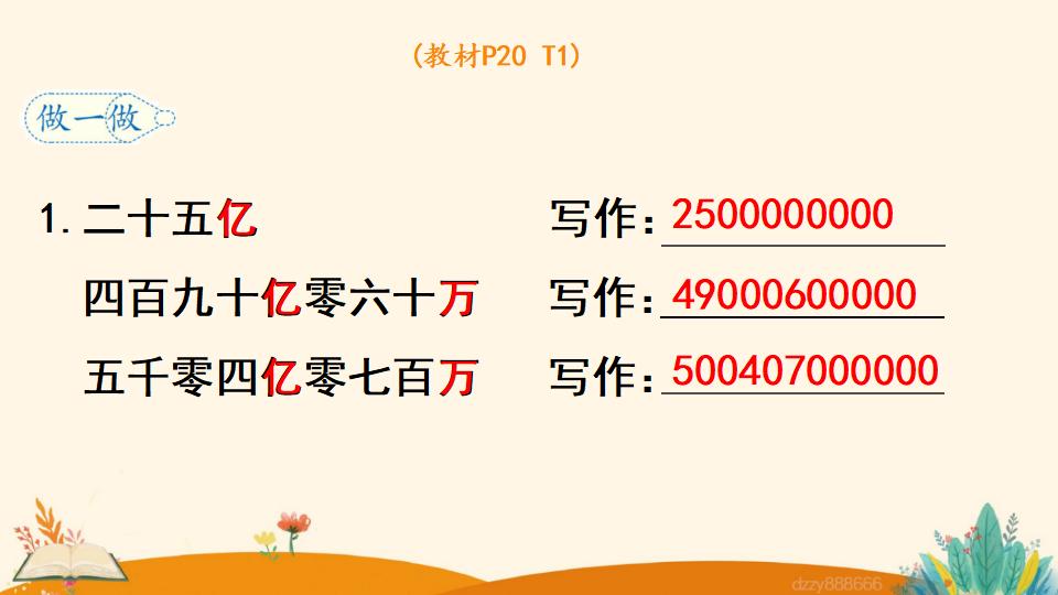 四年级上册数学资料《亿以上数的写法及改写》PPT课件（2024年）共15页