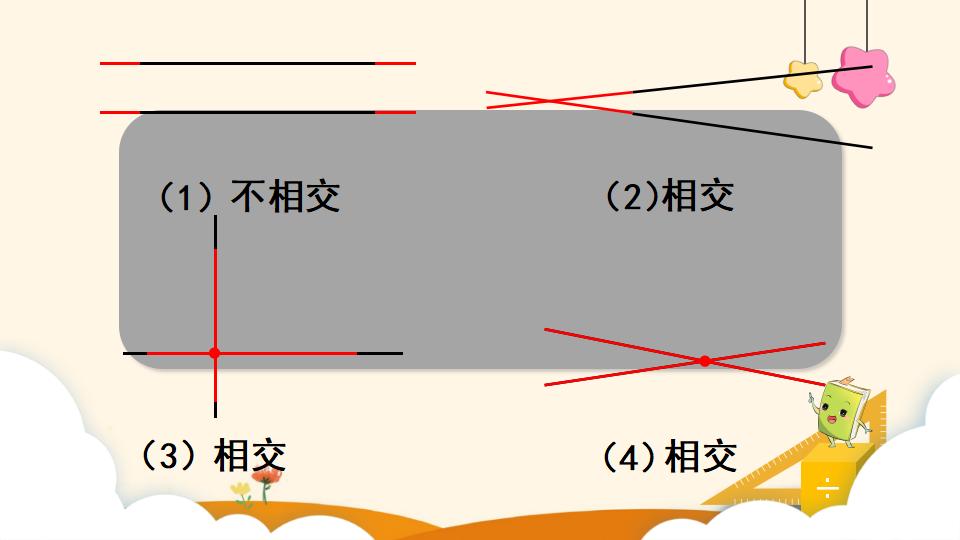 四年级上册数学资料《平行与垂直》PPT课件（2024年）共19页