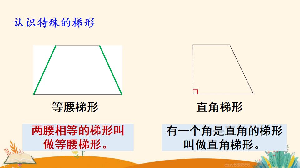 四年级上册数学资料《梯形的认识 》PPT课件（2024年）共17页