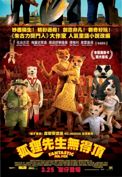 了不起的狐狸爸爸 Fantastic Mr. Fox (2009) 电影百度网盘资源高清下载