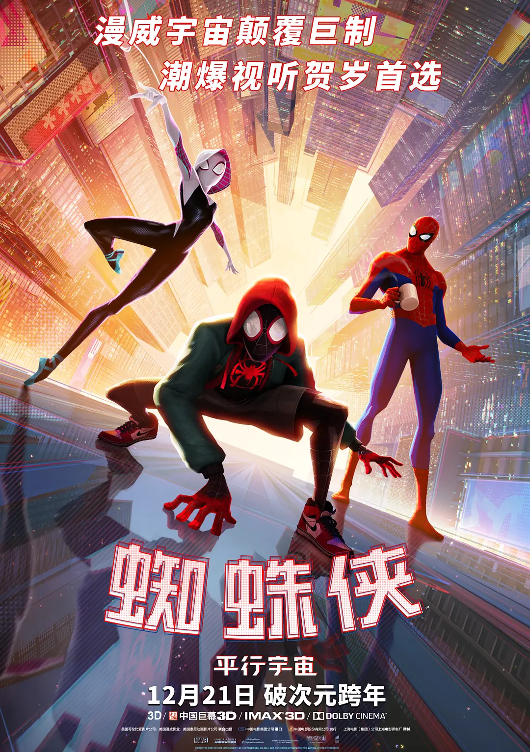 蜘蛛侠：平行宇宙 Spider-Man: Into the Spider-Verse (2018)  电影百度网盘资源高清下载