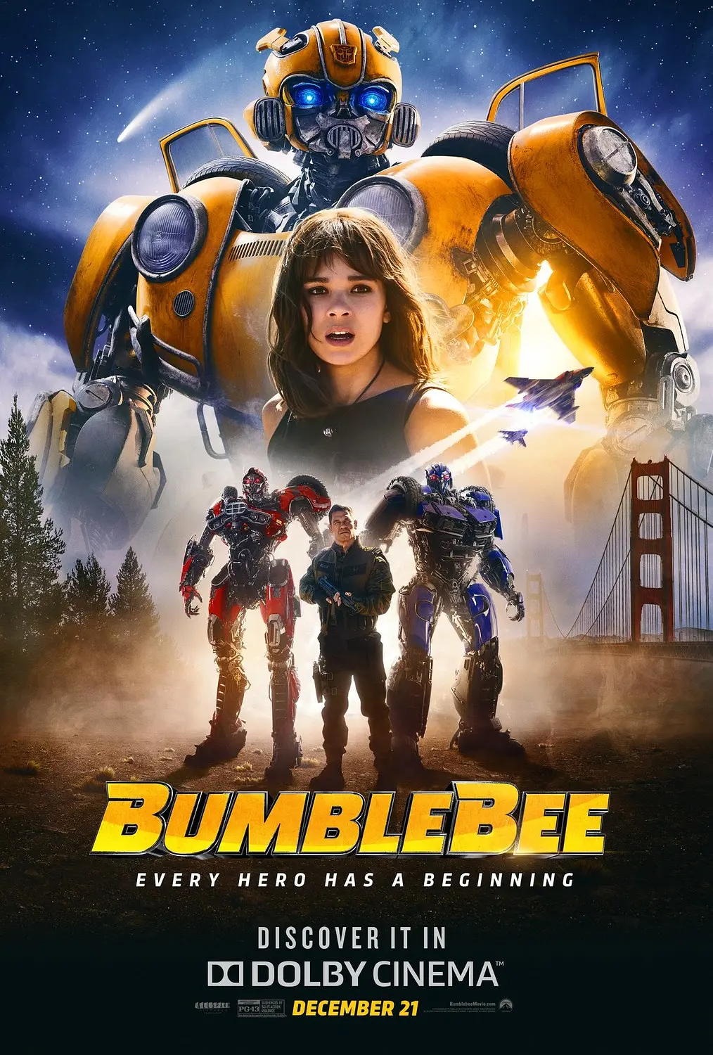 大黄蜂 Bumblebee (2018) 电影百度网盘资源高清下载