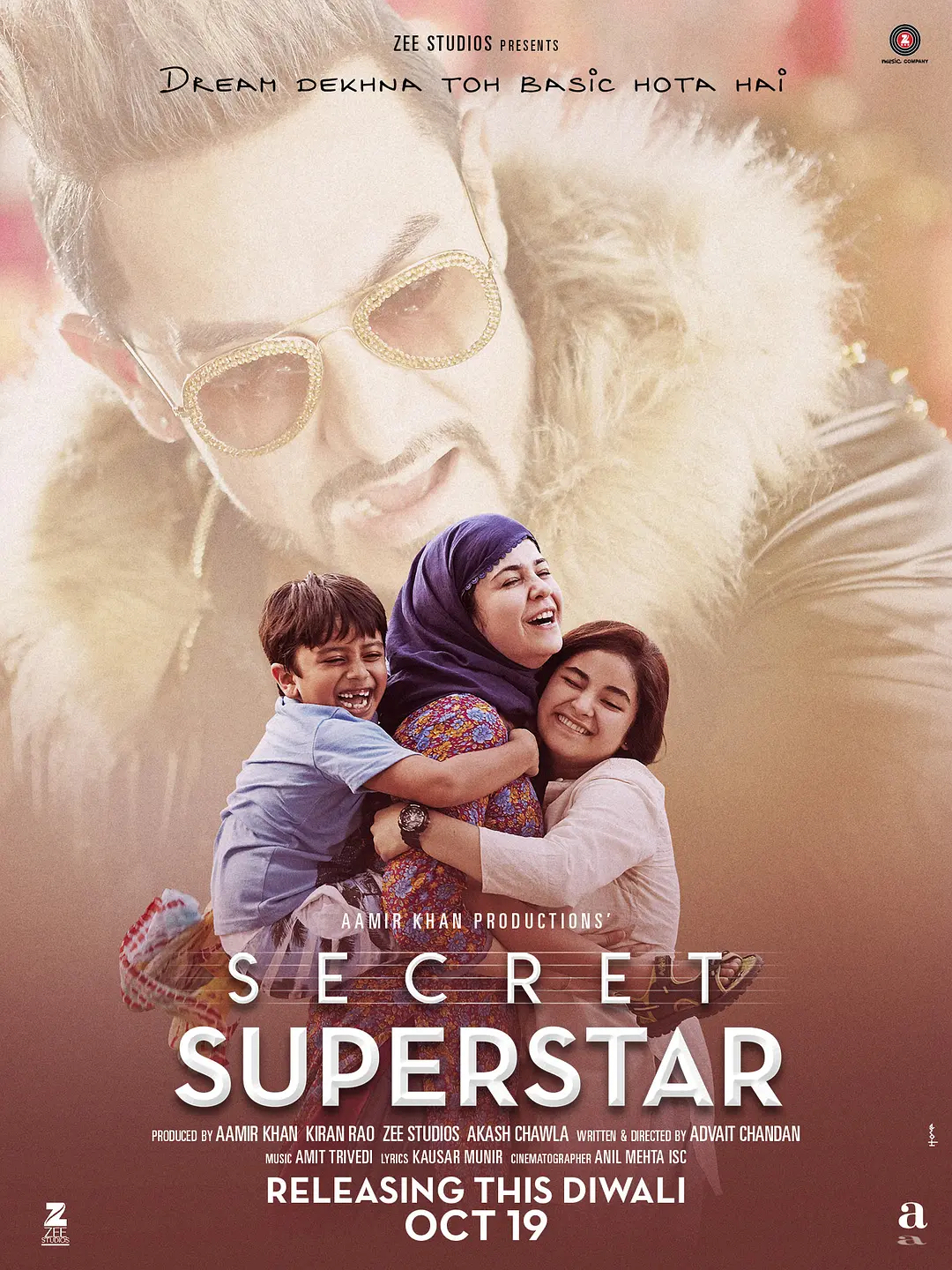 神秘巨星 Secret Superstar (2017)  电影百度网盘资源高清下载