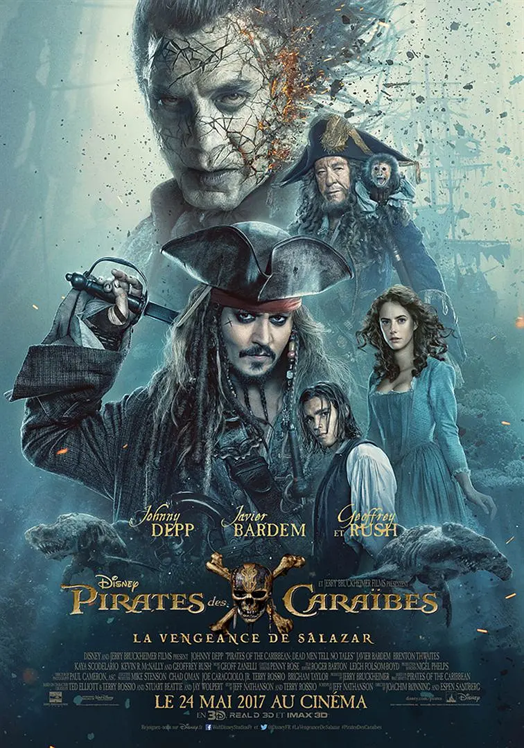 加勒比海盗5：死无对证 Pirates of the Caribbean: Dead Men Tell No Tales (2017) 电影百度网盘资源高清下载