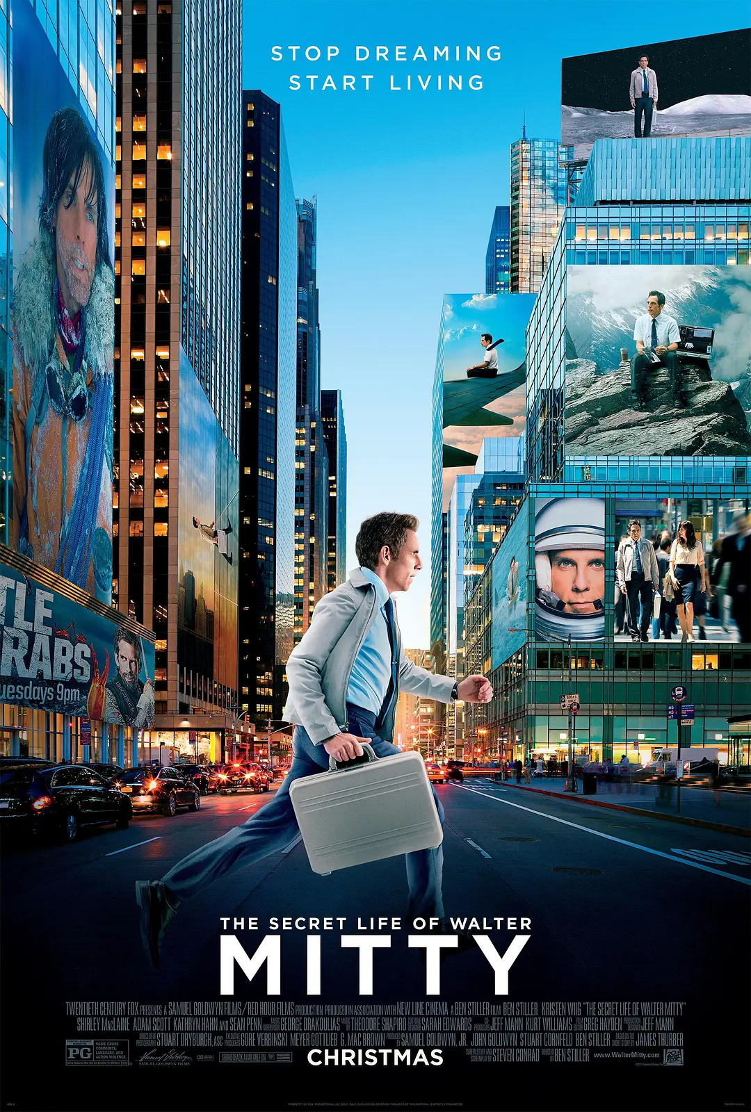 白日梦想家 The Secret Life of Walter Mitty (2013) 电影百度网盘资源高清下载