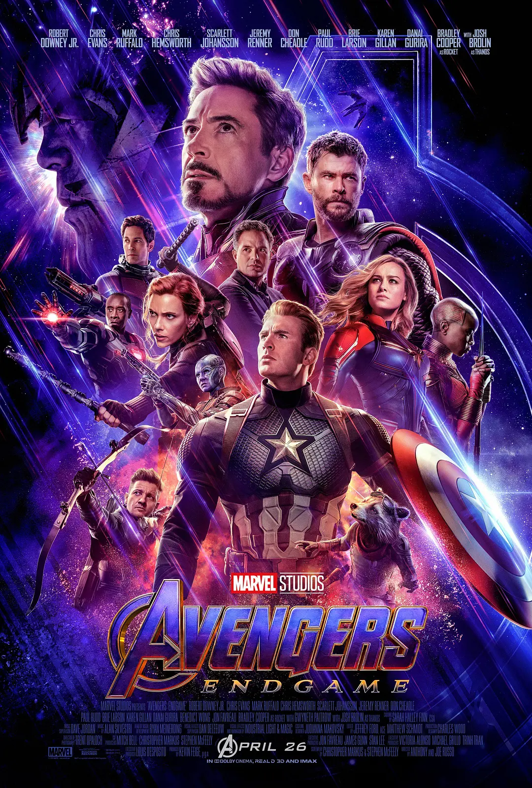 复仇者联盟4：终局之战 Avengers: Endgame (2019) 电影百度网盘资源高清下载