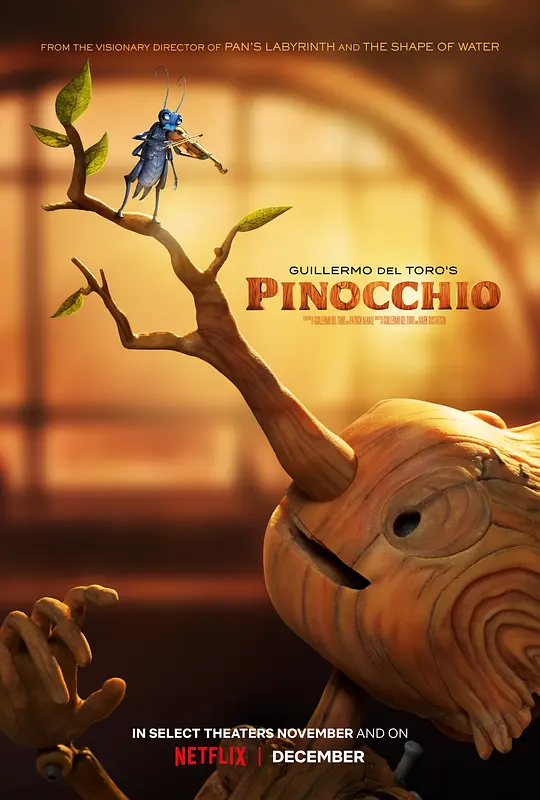 吉尔莫·德尔·托罗的匹诺曹 Guillermo Del Toro's Pinocchio (2022) 电影百度网盘资源高清下载