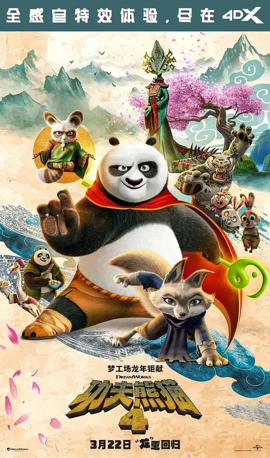 功夫熊猫4 Kung Fu Panda 4 (2024) 电影百度网盘资源高清下载